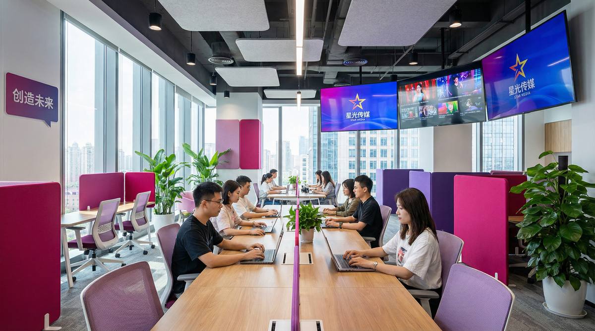 麻豆视频影视传媒公司团队